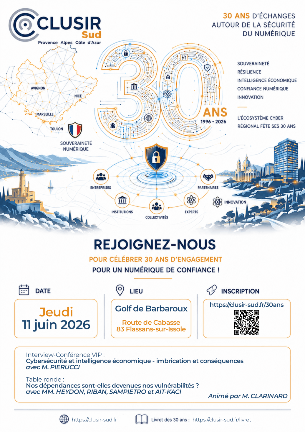 CLUSIR Sud PACA - 30 ans